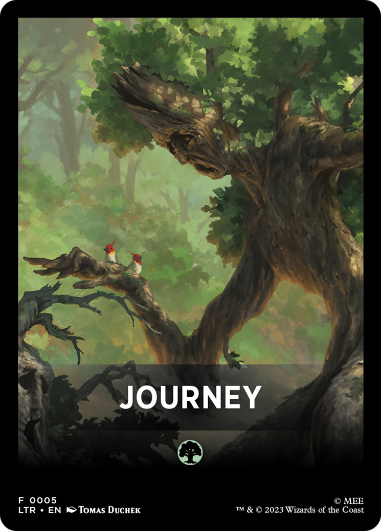 Journey Theme Card [The Lord of the Rings: Tales of Middle-Earth Tokens] | Gaming Infinity