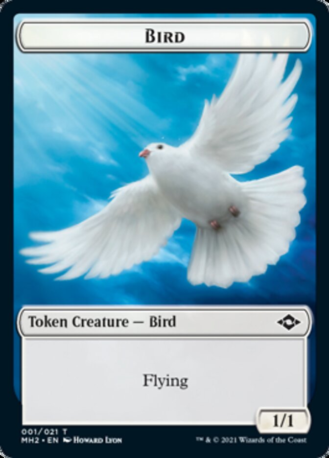 Bird Token // Clue Token (#15) [Modern Horizons 2 Tokens] | Gaming Infinity