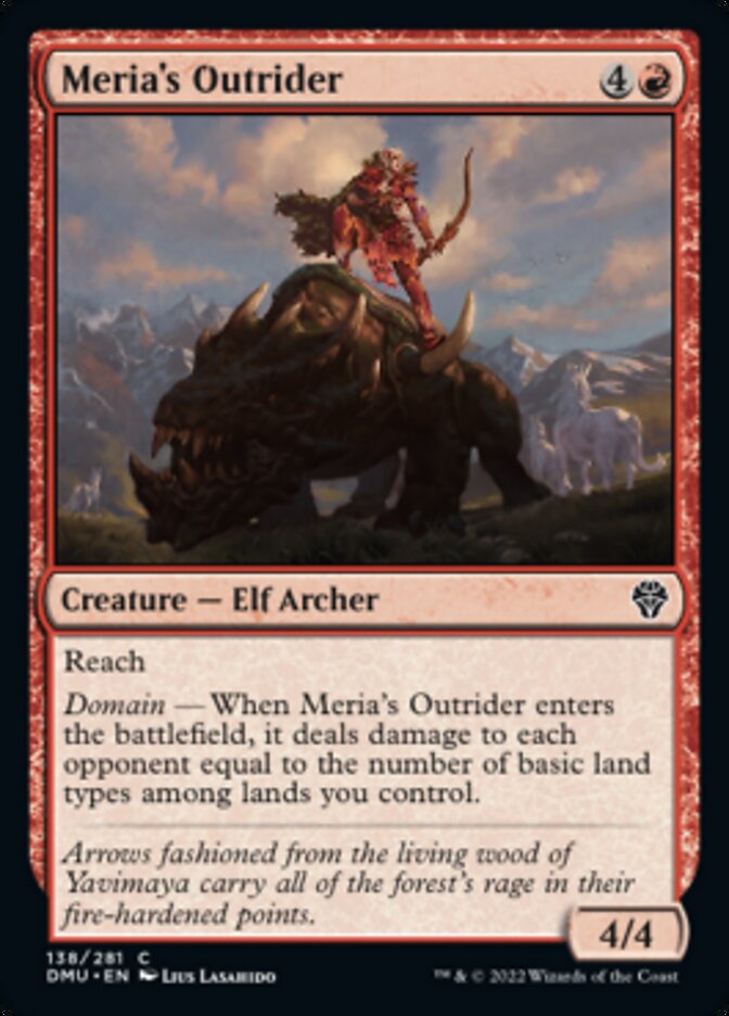 Meria's Outrider [Dominaria United] | Gaming Infinity