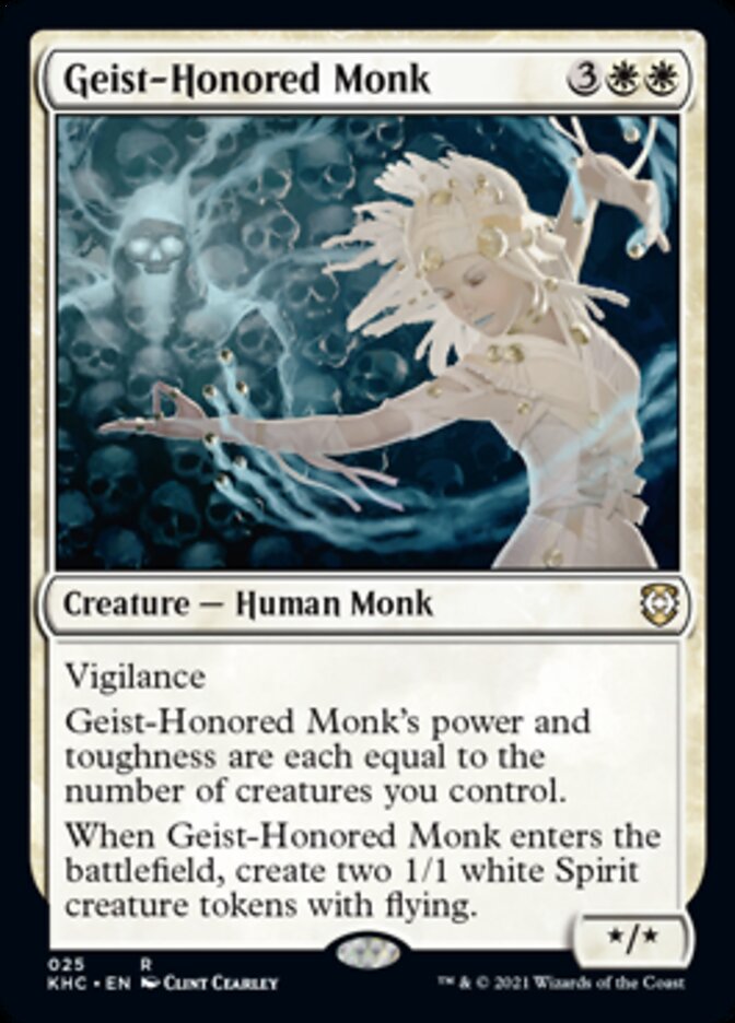 Geist-Honored Monk [Kaldheim Commander] | Gaming Infinity