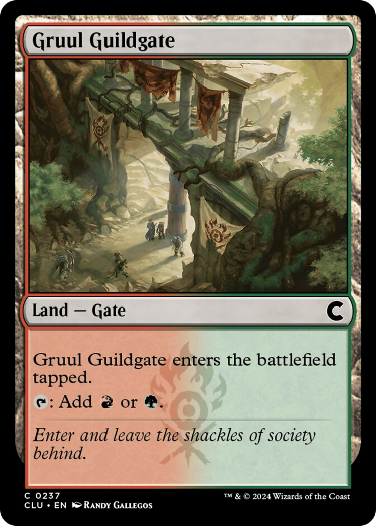 Gruul Guildgate [Ravnica: Clue Edition] | Gaming Infinity