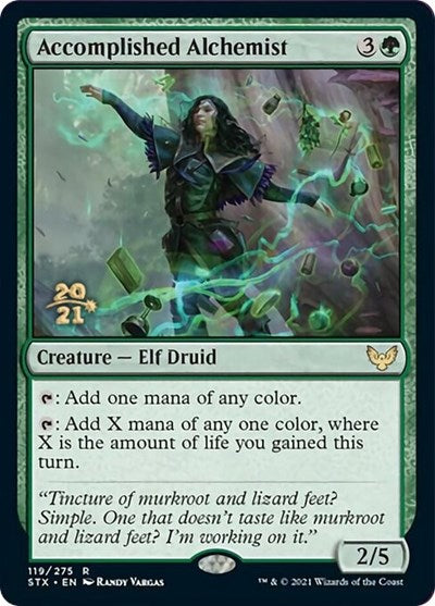 Accomplished Alchemist [Strixhaven: School of Mages Prerelease Promos] | Gaming Infinity