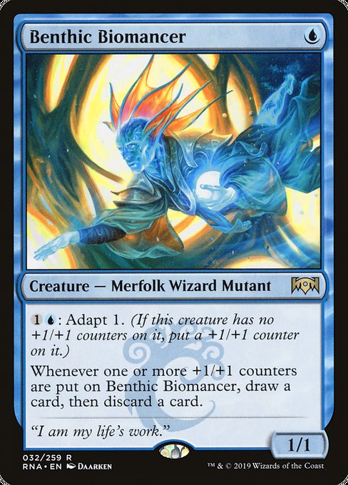 Benthic Biomancer [Ravnica Allegiance] | Gaming Infinity