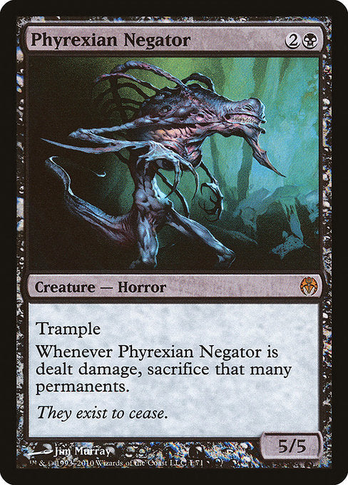 Phyrexian Negator [Duel Decks: Phyrexia vs. the Coalition] | Gaming Infinity