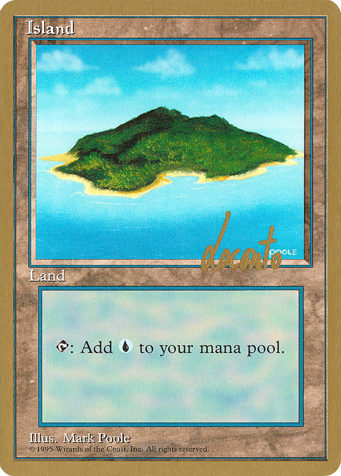 Island (ml367) (Michael Loconto) [Pro Tour Collector Set] | Gaming Infinity