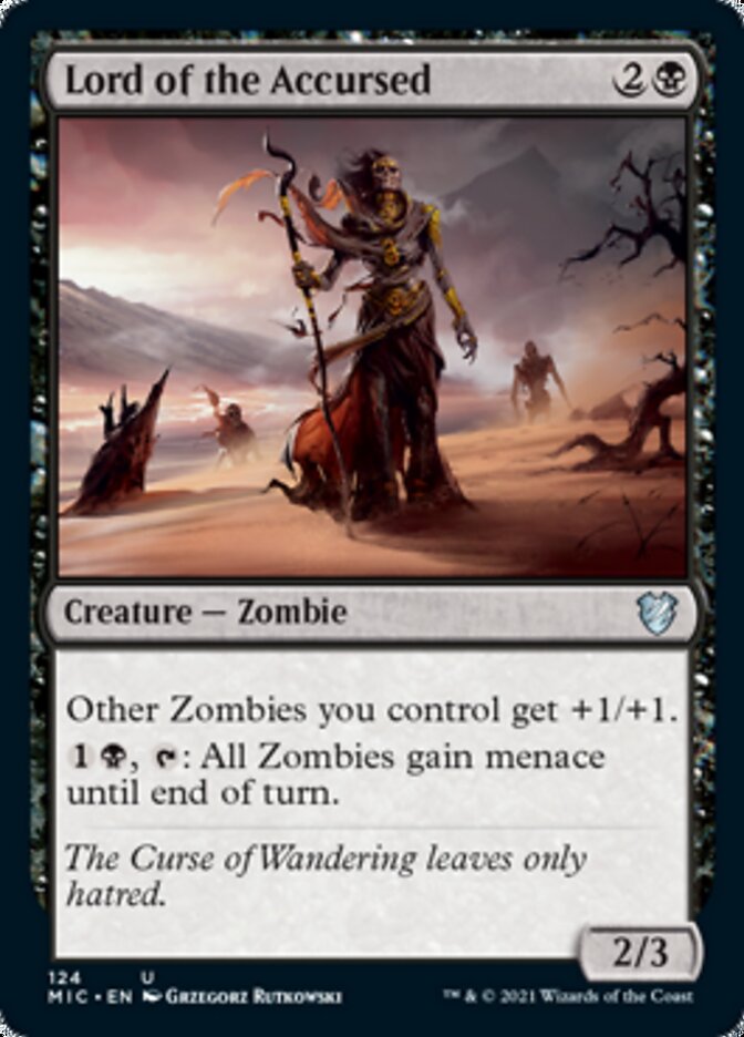 Lord of the Accursed [Innistrad: Midnight Hunt Commander] | Gaming Infinity