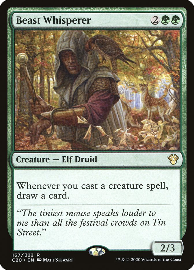 Beast Whisperer [Commander 2020] | Gaming Infinity