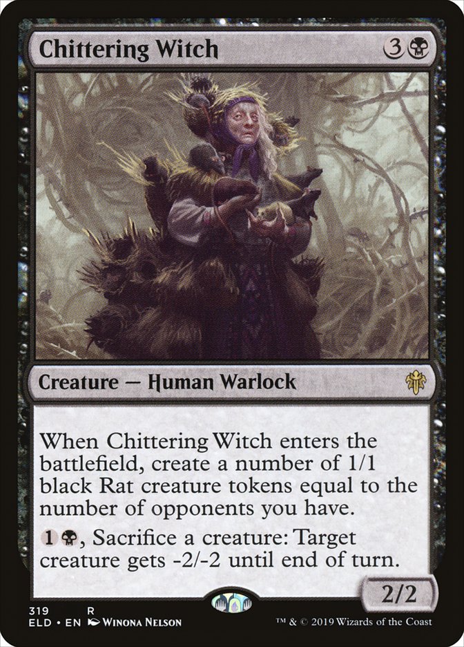 Chittering Witch [Throne of Eldraine] | Gaming Infinity