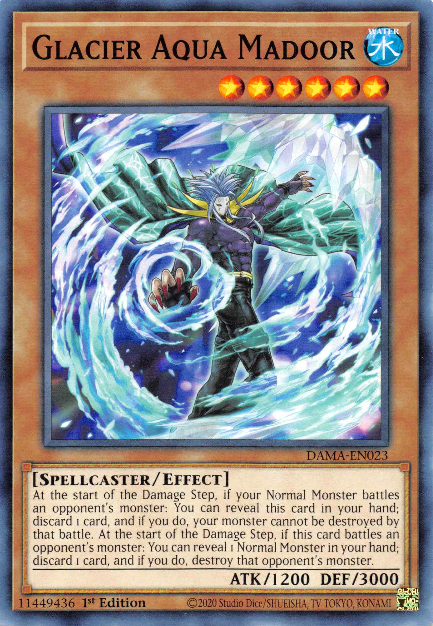 Glacier Aqua Madoor [DAMA-EN023] Common | Gaming Infinity