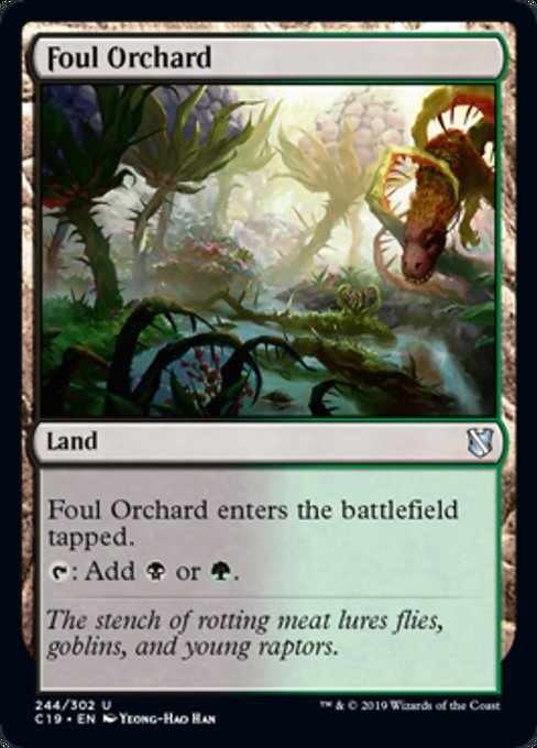 Foul Orchard [Commander 2019] | Gaming Infinity