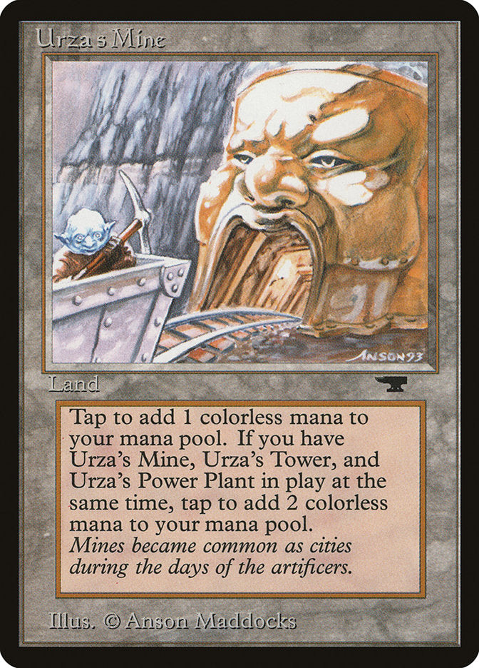 Urza's Mine (Mine Cart Entering Mouth) [Antiquities] | Gaming Infinity