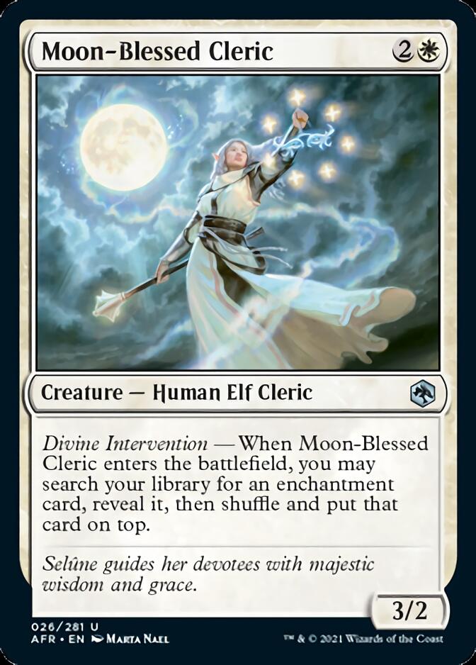 Moon-Blessed Cleric [Dungeons & Dragons: Adventures in the Forgotten Realms] | Gaming Infinity