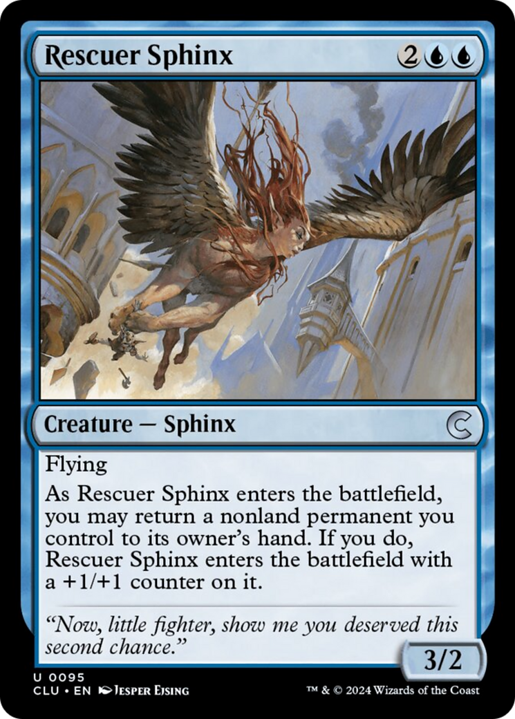 Rescuer Sphinx [Ravnica: Clue Edition] | Gaming Infinity