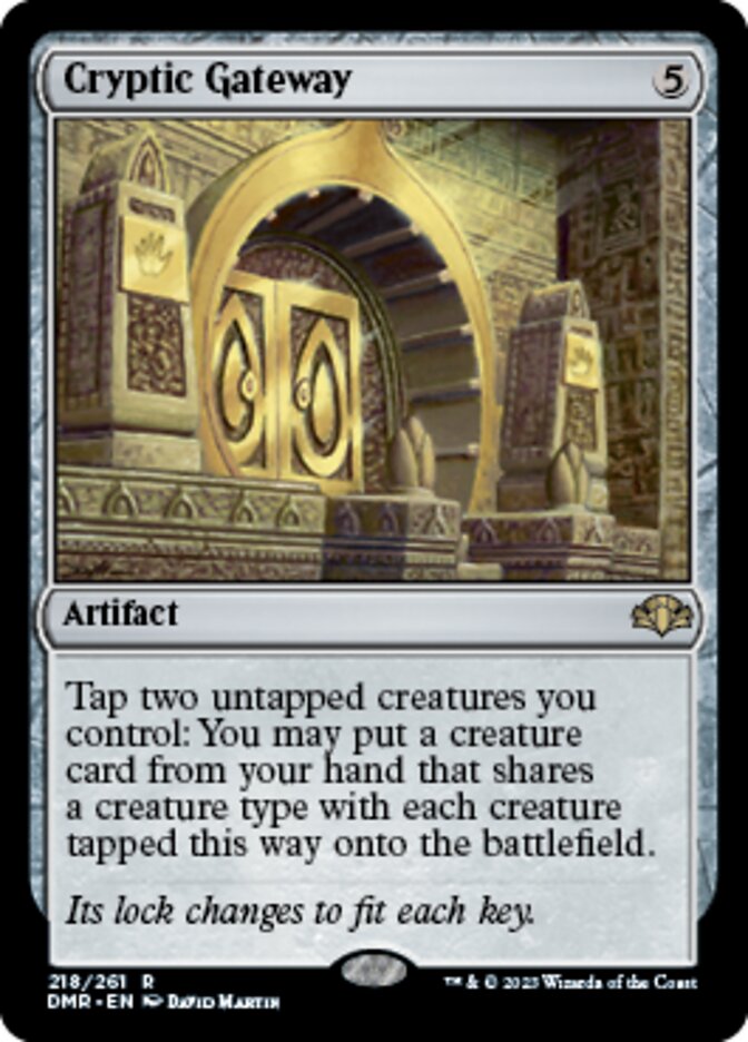 Cryptic Gateway [Dominaria Remastered] | Gaming Infinity