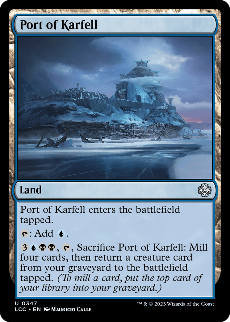 Port of Karfell [The Lost Caverns of Ixalan Commander] | Gaming Infinity