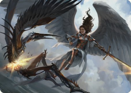 Destroy Evil Art Card [Dominaria United Art Series] | Gaming Infinity
