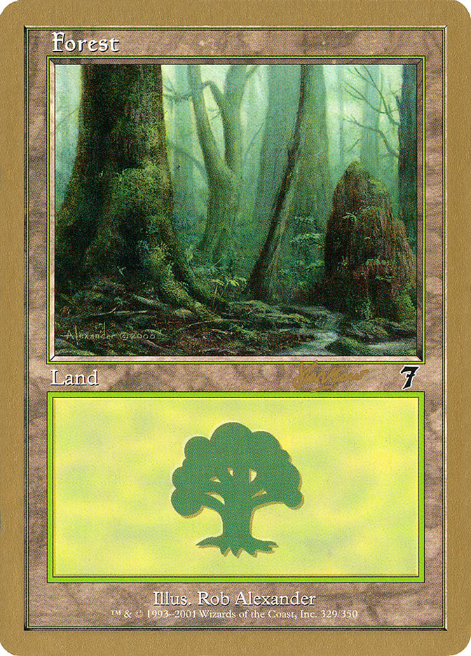 Forest (329) (Sim Han How) [World Championship Decks 2002] | Gaming Infinity