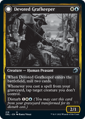 Devoted Grafkeeper // Departed Soulkeeper [Innistrad: Double Feature] | Gaming Infinity