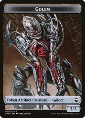 Golem // Zombie Token [Commander Legends Tokens] | Gaming Infinity