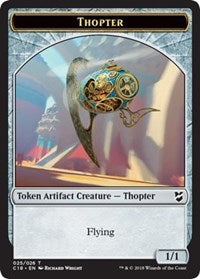 Thopter (025) // Servo Double-sided Token [Commander 2018 Tokens] | Gaming Infinity