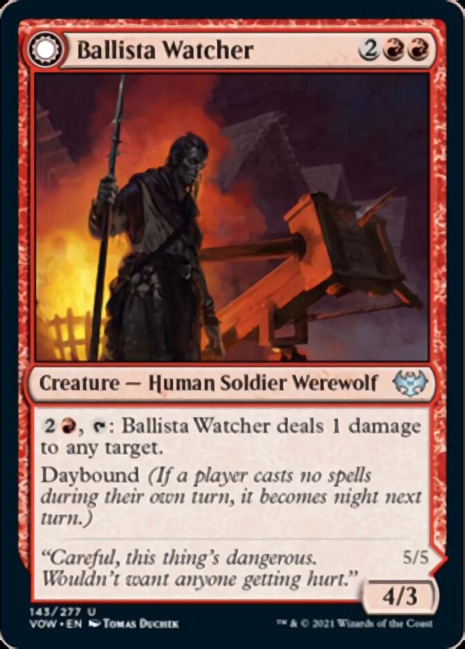 Ballista Watcher // Ballista Wielder [Innistrad: Crimson Vow] | Gaming Infinity