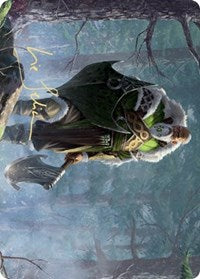 Fynn, the Fangbearer Art Card (Gold-Stamped Signature) [Kaldheim: Art Series] | Gaming Infinity