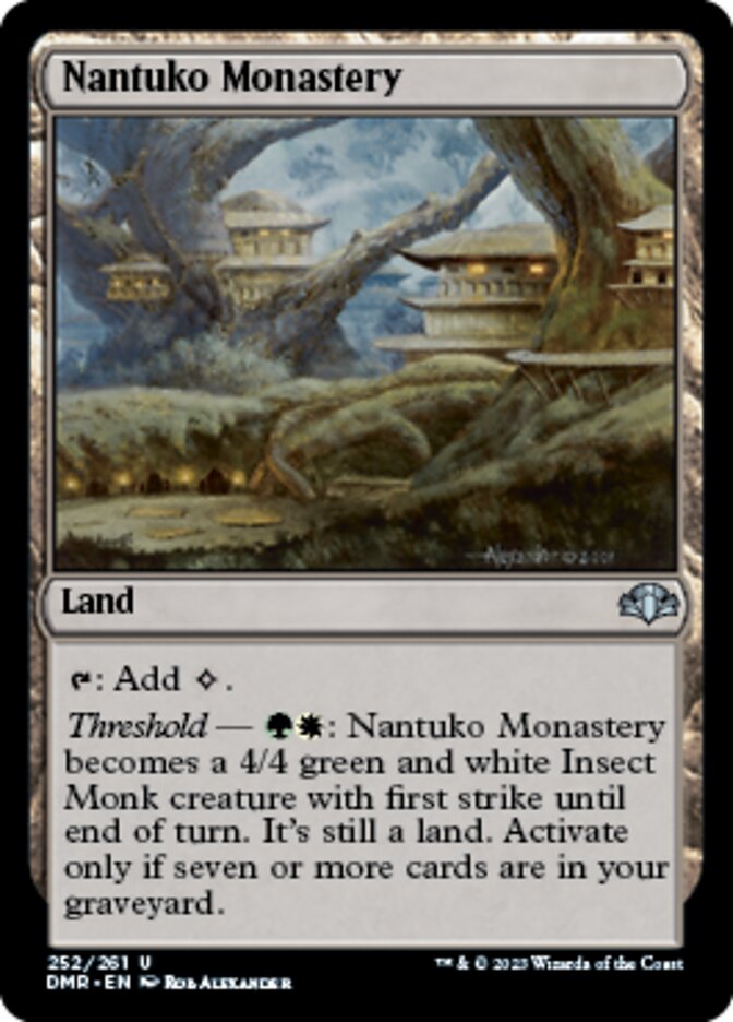 Nantuko Monastery [Dominaria Remastered] | Gaming Infinity