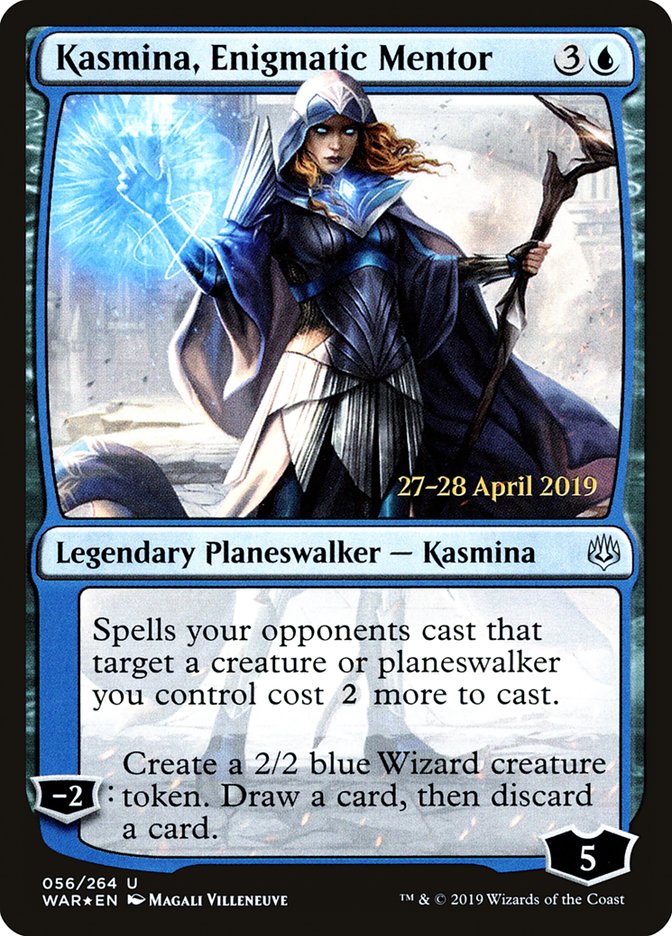 Kasmina, Enigmatic Mentor  [War of the Spark Prerelease Promos] | Gaming Infinity