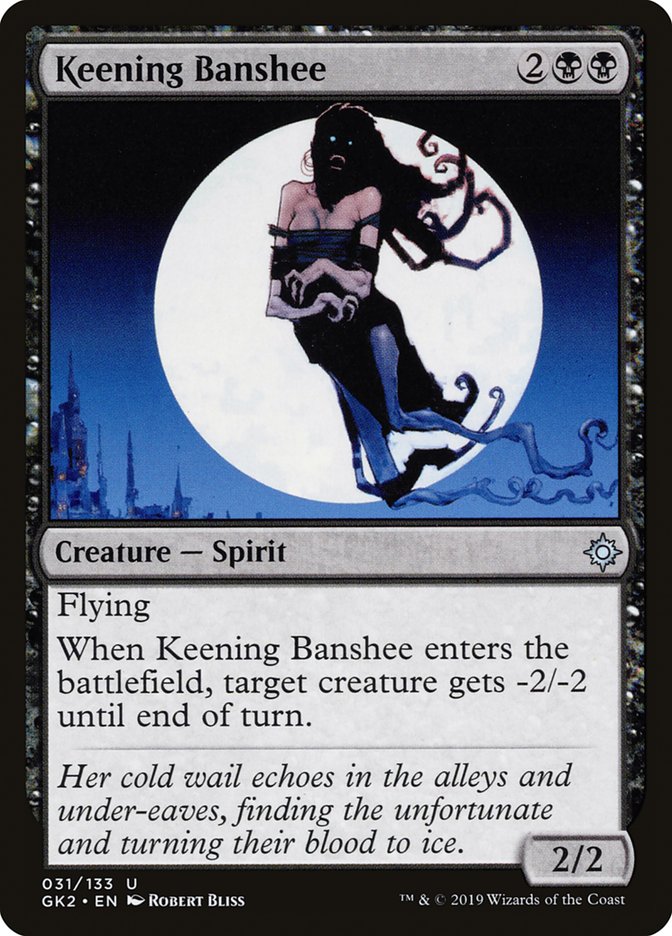 Keening Banshee [Ravnica Allegiance Guild Kit] | Gaming Infinity