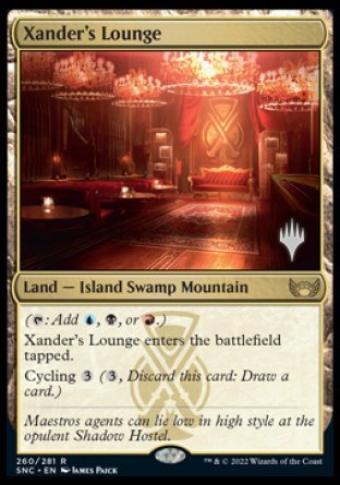 Xander's Lounge (Promo Pack) [Streets of New Capenna Promos] | Gaming Infinity