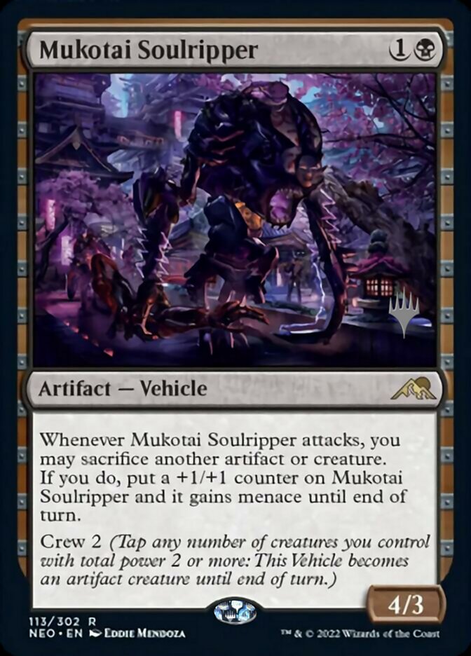 Mukotai Soulripper (Promo Pack) [Kamigawa: Neon Dynasty Promos] | Gaming Infinity