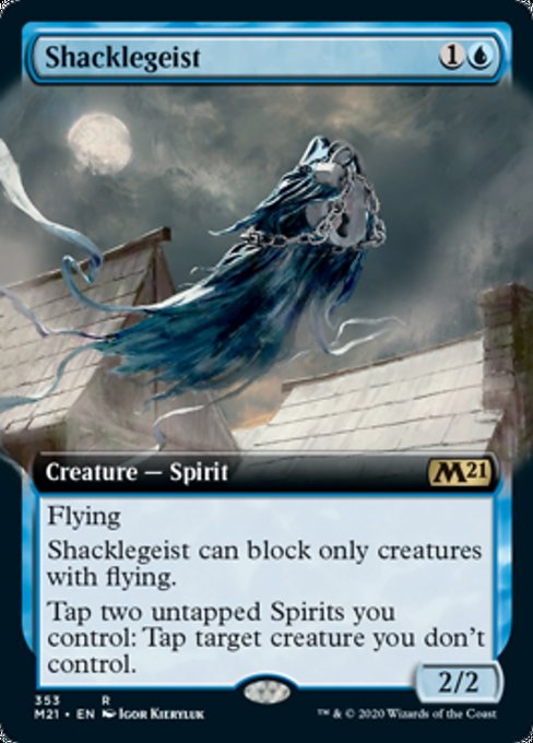Shacklegeist (Extended Art) [Core Set 2021] | Gaming Infinity