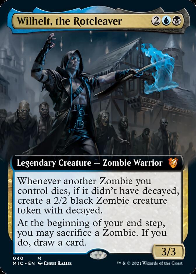 Wilhelt, the Rotcleaver (Extended) [Innistrad: Midnight Hunt Commander] | Gaming Infinity