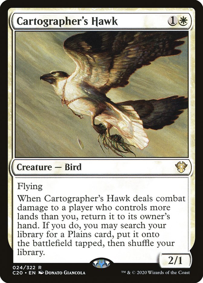 Cartographer's Hawk [Commander 2020] | Gaming Infinity