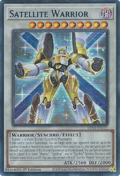 Satellite Warrior (Blue) [LDS3-EN121] Ultra Rare | Gaming Infinity