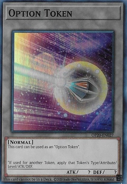 Option Token [OP20-EN027] Super Rare | Gaming Infinity