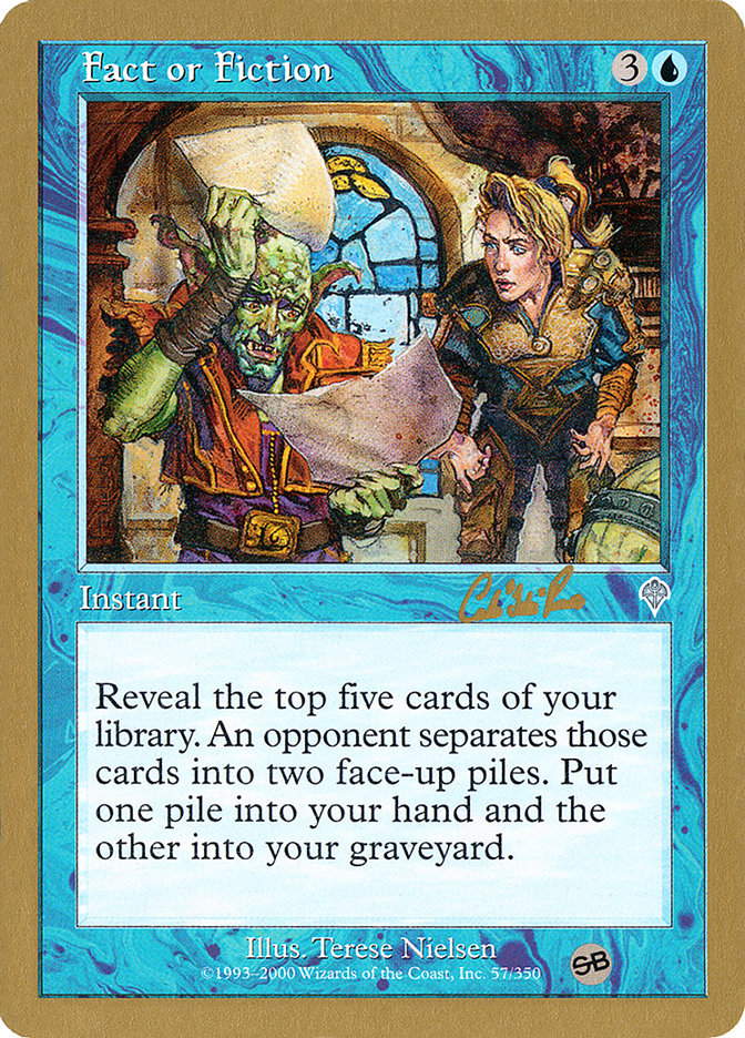 Fact or Fiction (Carlos Romao) (SB) [World Championship Decks 2002] | Gaming Infinity