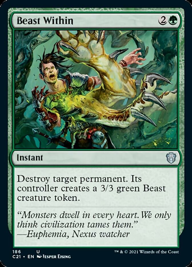 Beast Within [Commander 2021] | Gaming Infinity