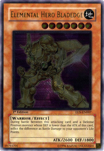 Elemental Hero Bladedge [EEN-EN007] Ultimate Rare | Gaming Infinity