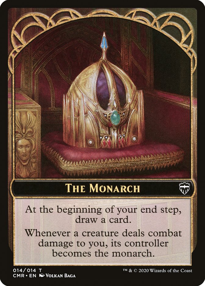 The Monarch // Treasure Token [Commander Legends Tokens] | Gaming Infinity