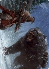 Blizzard Brawl Art Card [Kaldheim: Art Series] | Gaming Infinity