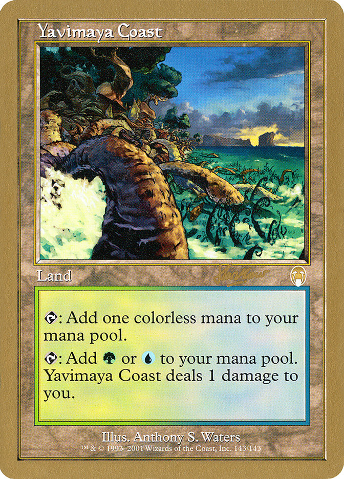 Yavimaya Coast (Sim Han How) [World Championship Decks 2002] | Gaming Infinity