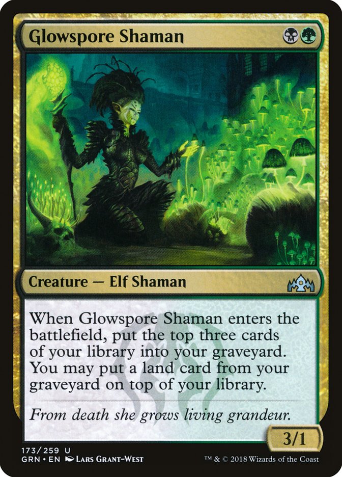 Glowspore Shaman [Guilds of Ravnica] | Gaming Infinity