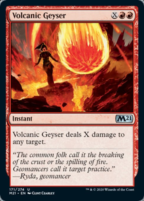 Volcanic Geyser [Core Set 2021] | Gaming Infinity