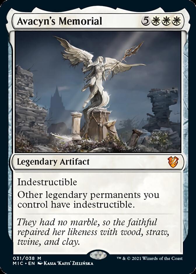 Avacyn's Memorial [Innistrad: Midnight Hunt Commander] | Gaming Infinity