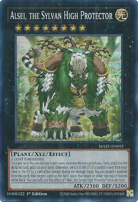 Alsei, the Sylvan High Protector [MAZE-EN052] Super Rare | Gaming Infinity