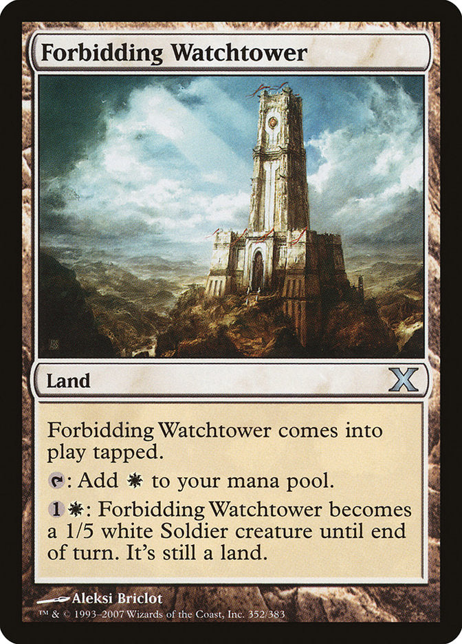 Forbidding Watchtower [Tenth Edition] | Gaming Infinity