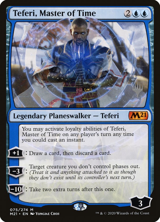 Teferi, Master of Time (Promo Pack) [Core Set 2021 Promos] | Gaming Infinity