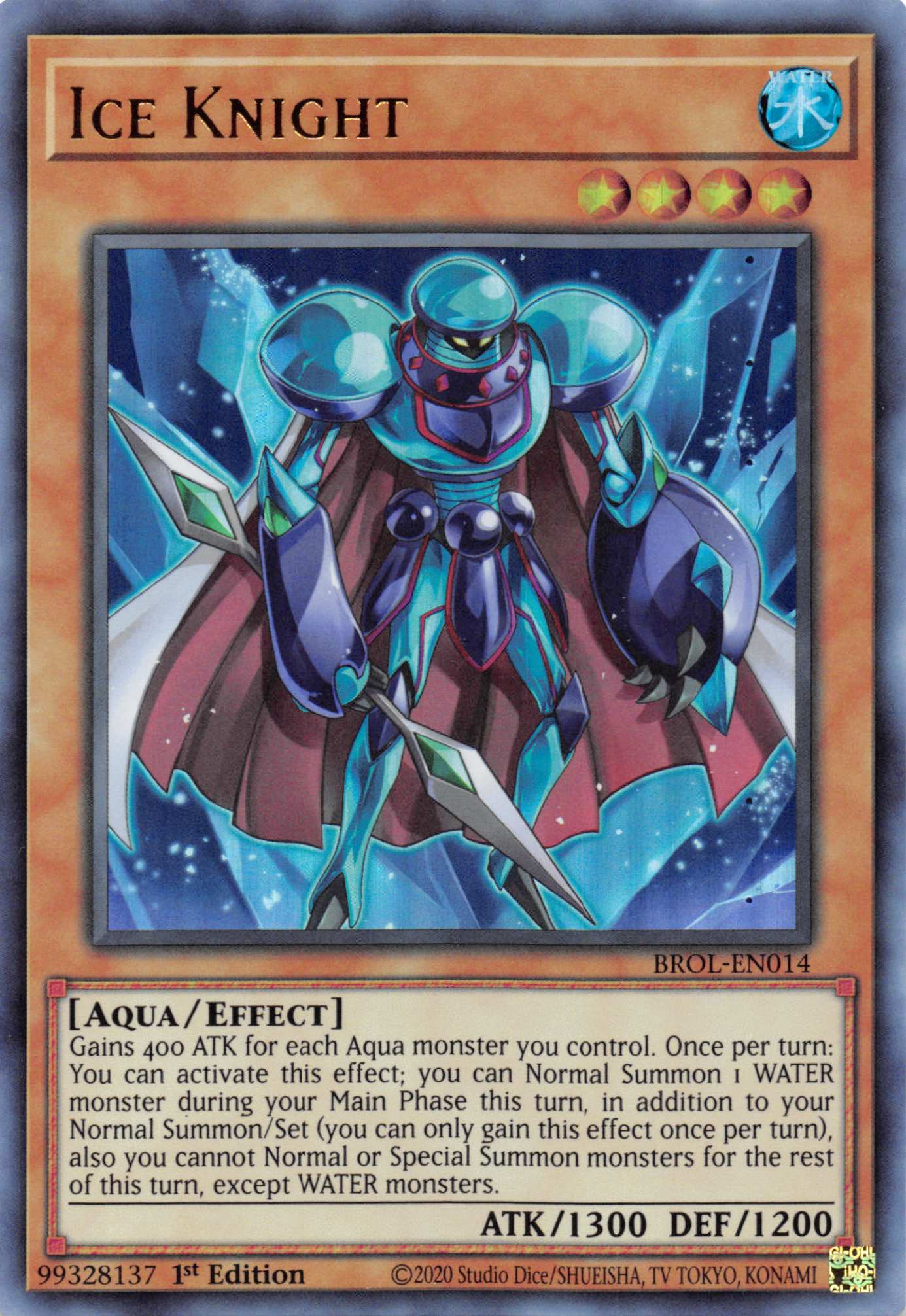Ice Knight [BROL-EN014] Ultra Rare | Gaming Infinity