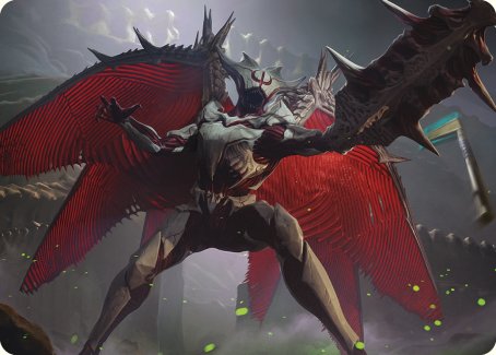 Phyrexian Vindicator Art Card [Phyrexia: All Will Be One Art Series] | Gaming Infinity